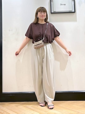 「アイテム（パンツ）」を使った、seさん（レディース・157cm・30代）の夏コーディネート
