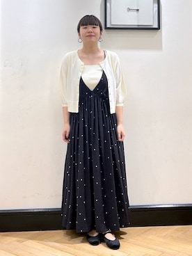 「アイテム（ワンピース）」を使った、ap erikaさん（レディース・157cm・30代）の夏コーディネート