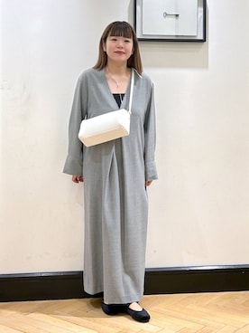 「アイテム（バレエシューズ）」を使った、ap erikaさん（レディース・157cm・30代）の秋コーディネート