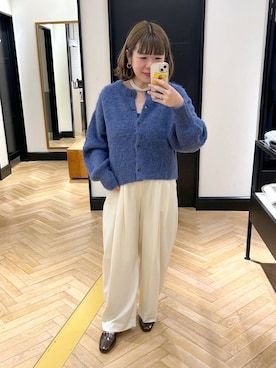 「アイテム（ネックレス）」を使った、ap erikaさん（レディース・157cm・30代）の秋コーディネート