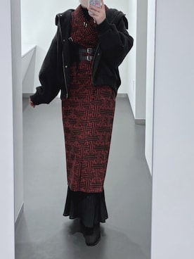 「Java（ジャバ）のアイテム（ジャケット/アウター）」を使った、nananakanoさん（レディース・161cm）の冬コーディネート