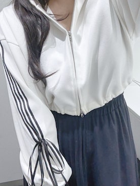 「one after another NICE CLAUP（ワンアフターアナザーナイスクラップ）のアイテム」を使った、nananakanoさん（レディース・161cm）の春コーディネート