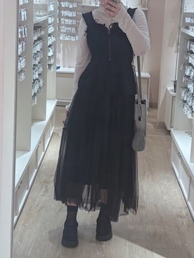 「FILA（フィラ）のアイテム」を使った、nananakanoさん（レディース・161cm）の夏コーディネート