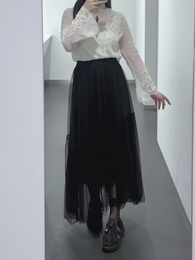 「FILA（フィラ）のアイテム」を使った、nananakanoさん（レディース・161cm）の夏コーディネート