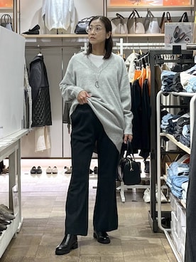 「旅行」｜「アイテム（アクセサリー）」を使った、nibakeryさん（レディース・168cm）の冬コーディネート