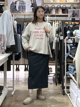 nibakeryさん（レディース・168cm）の冬コーディネート