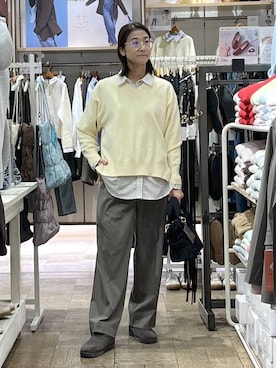 nibakeryさん（レディース・168cm）の冬コーディネート