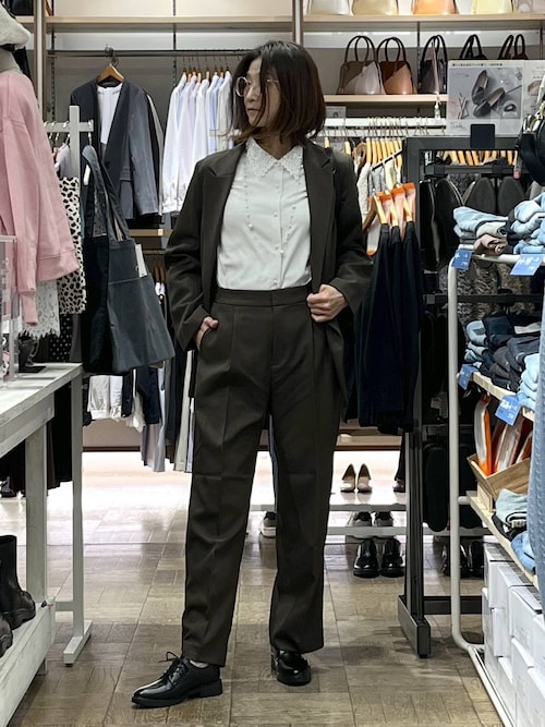 ガラスパールロングネックレス/637841（ネックレス）｜GLOBAL WORK