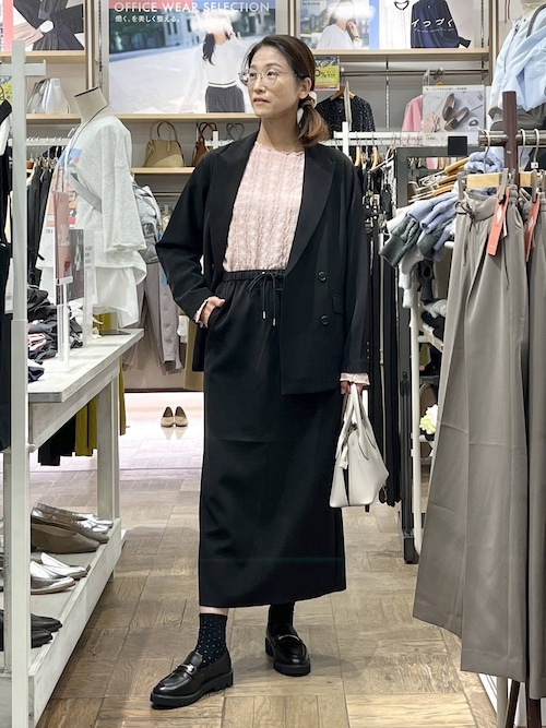 セール】Beautee変形ジャガード長袖/595358（Tシャツ/カットソー