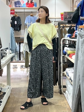 「アイテム（ヘアアクセサリー）」を使った、nibakeryさん（レディース・168cm）の夏コーディネート