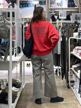 「アイテム（財布/小物）」を使った、nibakeryさん（レディース・168cm・40代）の秋コーディネート