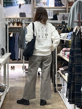 「アイテム（キーホルダー）」を使った、nibakeryさん（レディース・168cm・40代）の秋コーディネート