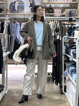 nibakeryさん（レディース・168cm）の冬コーディネート