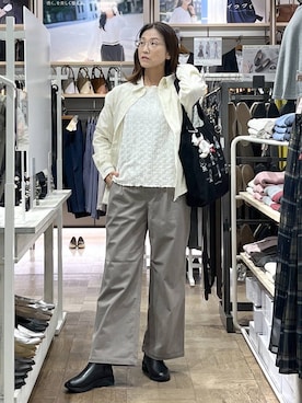 「アイテム（キーホルダー）」を使った、nibakeryさん（レディース・168cm）の秋コーディネート