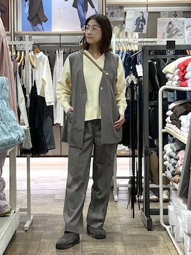 nibakeryさん（レディース・168cm）の冬コーディネート