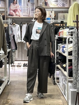 nibakeryさん（レディース・168cm）の春コーディネート