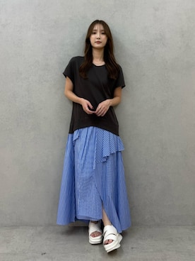 MALINAさん（レディース・158cm）の夏コーディネート
