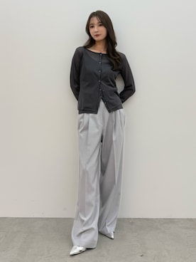 MALINAさん（レディース・158cm）の冬コーディネート