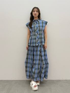 MALINAさん（レディース・158cm）の夏コーディネート