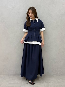 MALINAさん(レディース・158cm)の夏コーディネート