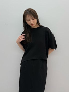 「ELENDEEK（エレンディーク）のアイテム」を使った、MALINAさん（レディース・158cm）の春コーディネート