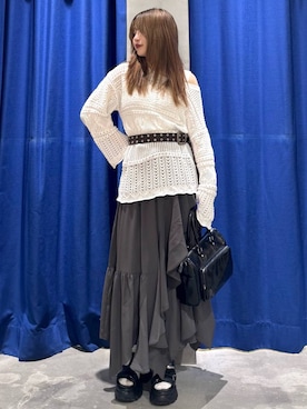 「PAGEBOY（ページボーイ）のアイテム（バッグ）」を使った、アイさん（レディース・154cm）の春コーディネート