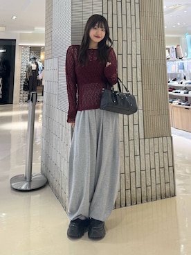 「PAGEBOY（ページボーイ）のアイテム（スウェットパンツ）」を使った、アイさん（レディース・154cm）の夏コーディネート