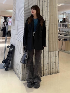 アイさん(レディース・154cm)の秋コーディネート