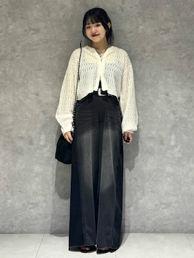 「アイテム（パーカー）」を使った、アイさん（レディース・154cm・20代）の夏コーディネート