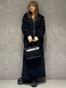 アイさん（レディース・154cm）の冬コーディネート