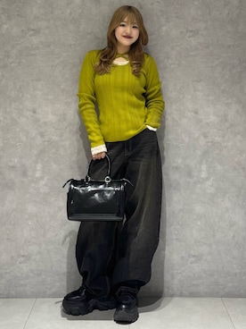 アイさん（レディース・154cm）の冬コーディネート