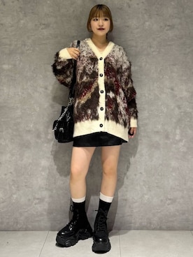 「レースアップシューズ」｜アイさん（レディース・154cm）の秋コーディネート