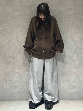 「アイテム（ブルゾン）」を使った、アイさん（レディース・154cm・20代）の秋コーディネート