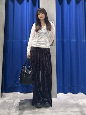 「PAGEBOY（ページボーイ）のアイテム（その他パンツ）」を使った、アイさん（レディース・154cm）の夏コーディネート
