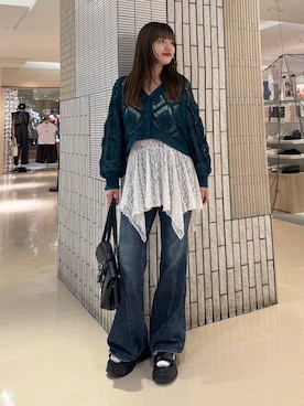 アイさん(レディース・154cm)の夏コーディネート