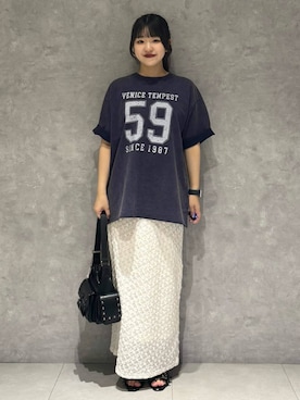 アイさん(レディース・154cm)の夏コーディネート