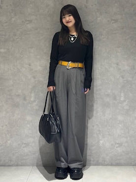 アイさん（レディース・154cm）の秋コーディネート