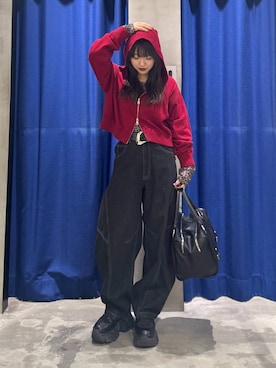 アイさん(レディース・154cm)の秋コーディネート