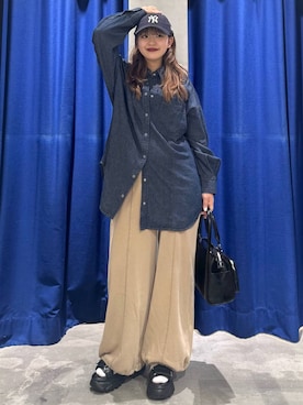 「PAGEBOY（ページボーイ）のアイテム」を使った、アイさん（レディース・154cm）の春コーディネート