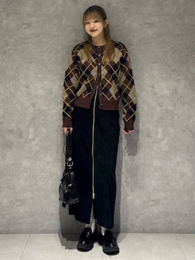 アイさん(レディース・154cm)の冬コーディネート