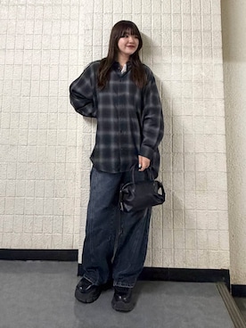 アイさん(レディース・154cm)の秋コーディネート