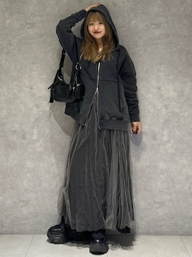 「PAGEBOY（ページボーイ）のアイテム（スカート）」を使った、アイさん（レディース・154cm）の冬コーディネート