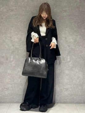 アイさん（レディース・154cm）の冬コーディネート