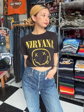 「バンドT」｜BUDDIES🏁SERIKAさん（レディース・155cm）の夏コーディネート