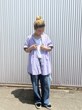 「VANS（バンズ）のアイテム」を使った、BUDDIES🏁SERIKAさん（骨格ウェーブ・レディース・155cm）の夏コーディネート