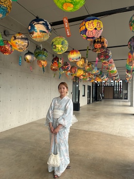 「3coins（3coins）のアイテム」を使った、𝘻𝘬𝘮さん（レディース・158cm）の夏コーディネート