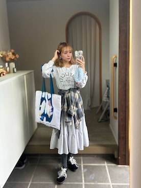 𝘻𝘬𝘮さんのコーディネート