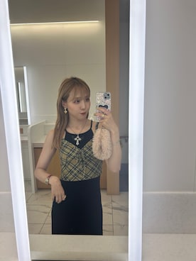 「アイテム（アナログ腕時計）」を使った、ᶻᵏⁿさん（レディース・158cm・30代）の夏コーディネート