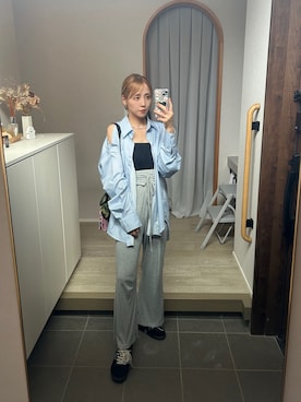 「Reebok（リーボック）のアイテム」を使った、ᶻᵏⁿさん（レディース・158cm）の秋コーディネート