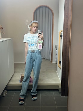 「SKECHERS（スケッチャーズ）のアイテム」を使った、ᶻᵏⁿさん（レディース・158cm）の夏コーディネート